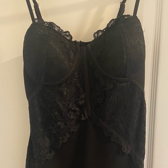 🆕WT! Nordstrom’s Haute Mode Lil Black Dress - full Cup support - Picture 8 of 10